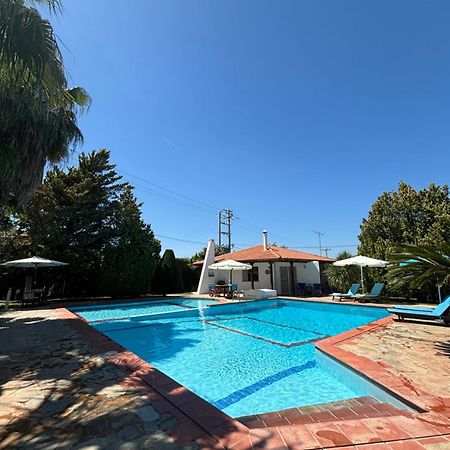 Country House With Pool And Big Garden Oropos Exterior foto
